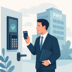 meilleure solution contrôle d'accès pour PME Mérignac