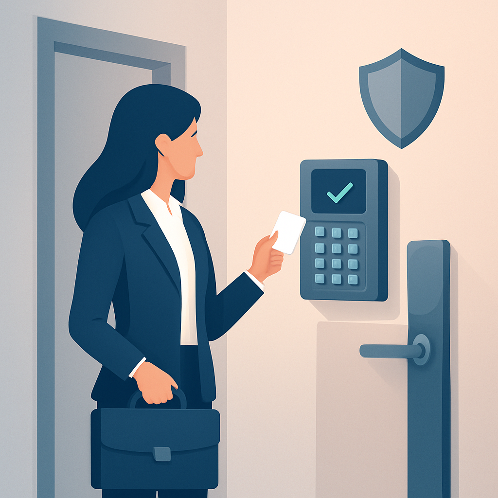 meilleure solution contrôle d'accès pour PME Pessac