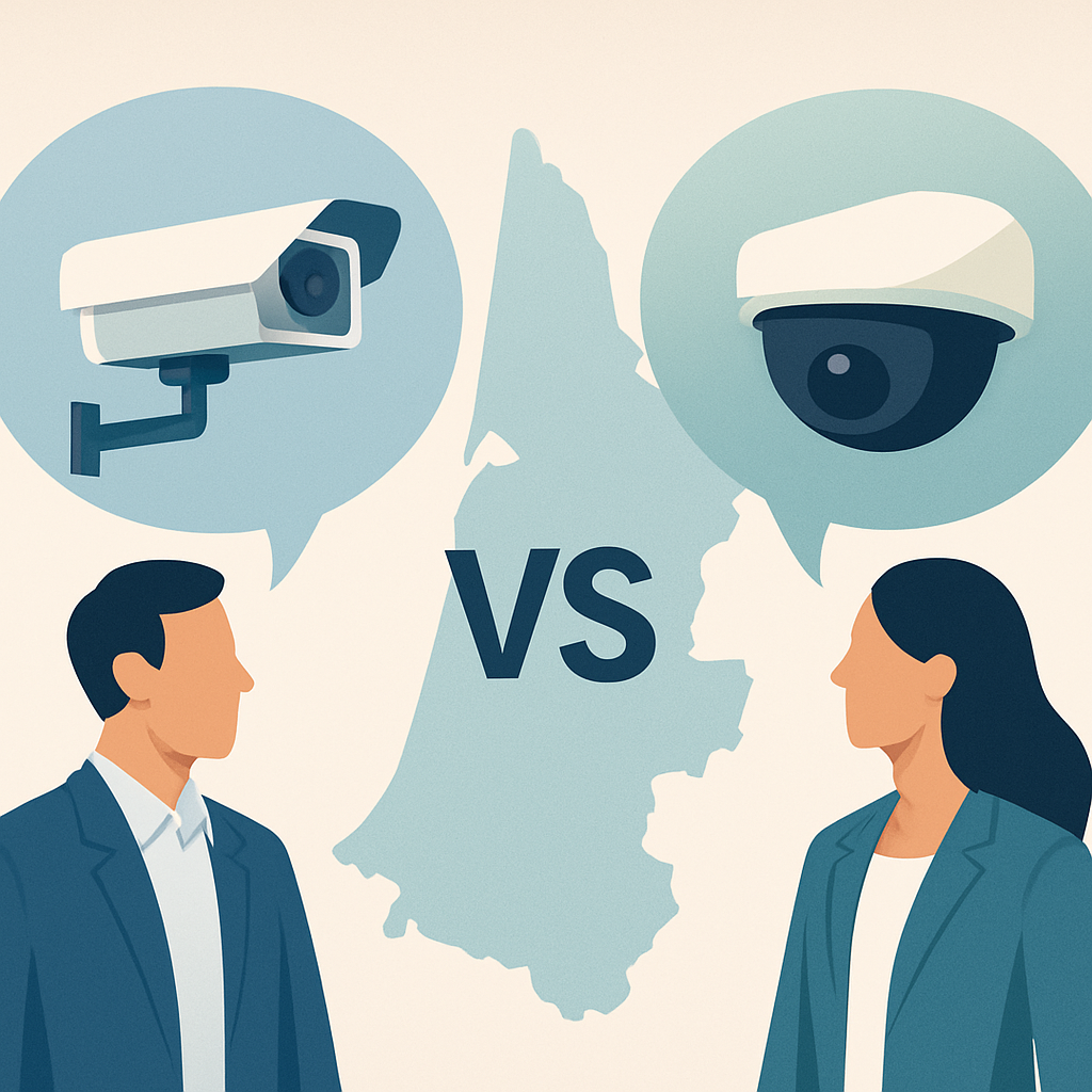 différence vidéosurveillance vs vidéo protection Gironde