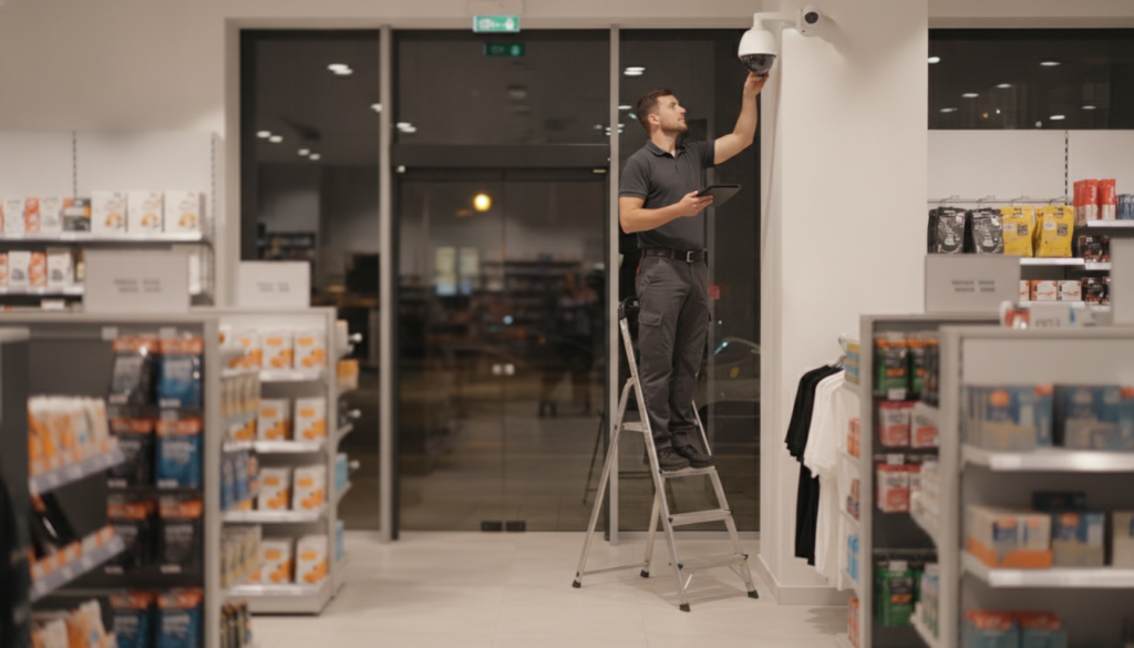 surveillance 24/7 commerces talence